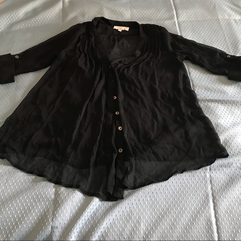 See through blouse